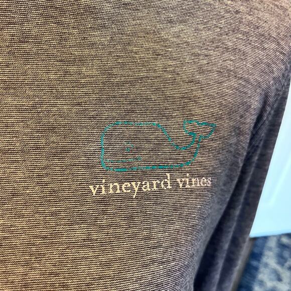 Vineyard Vines Long Sleeve Performance Hoodie Tee Blue Size M - Picture 5 of 5